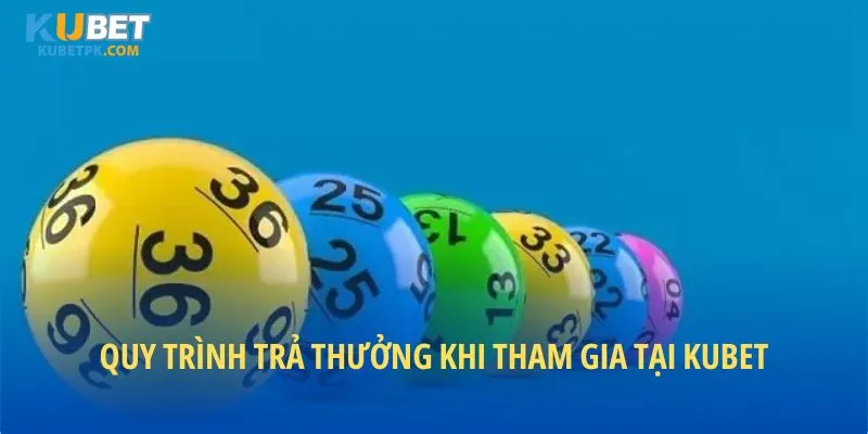 Quy trình trả thưởng khi tham gia tại Kubet